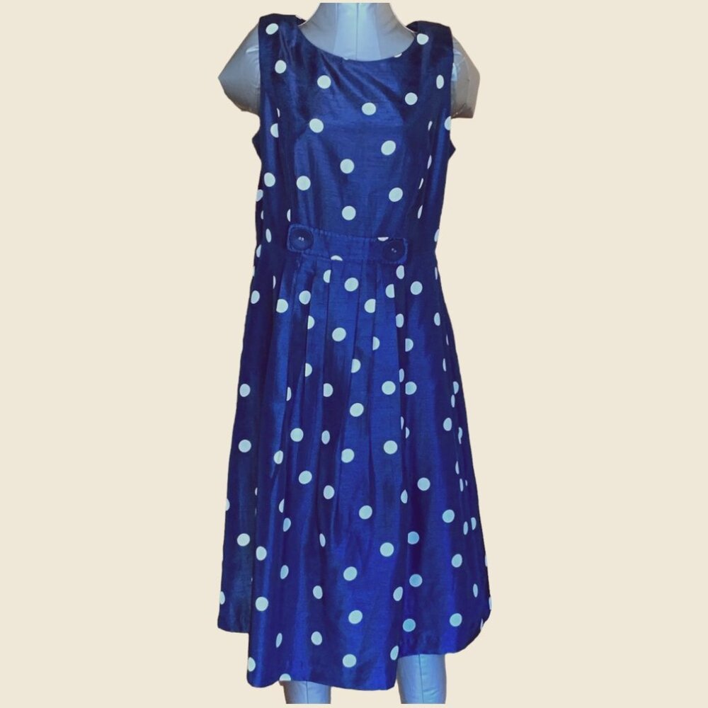 Signature by Robbie Bee Polka Dot Dress